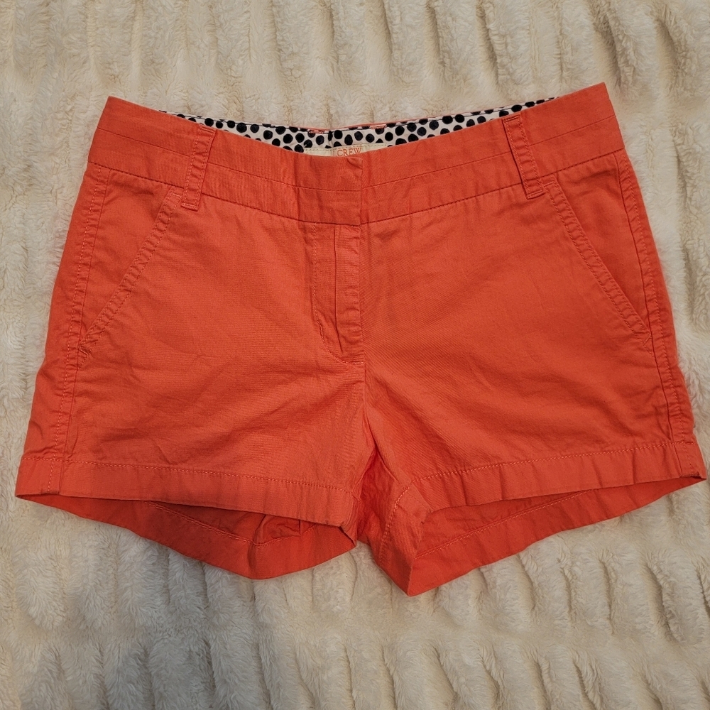 J. Crew Coral Shorts